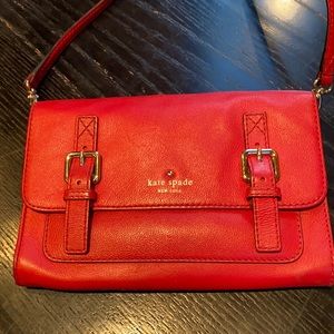 Kate Spade - Red leather - Crossbody -